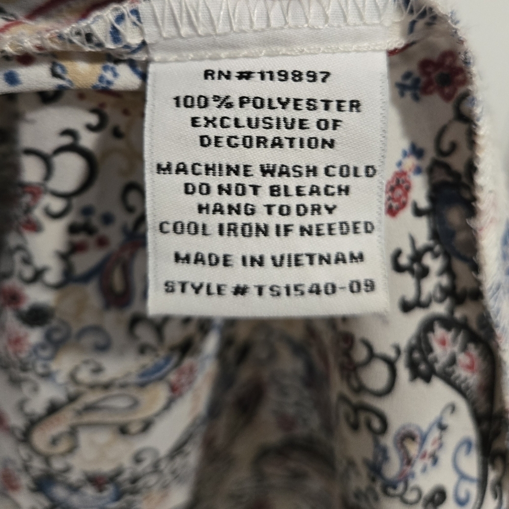 Collective Concepts Floral Paisley Blouse - Picture 4 of 7